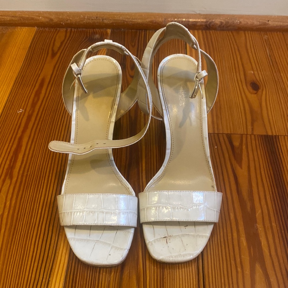 Michael Kors block heel